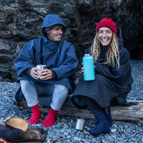 Fourth Element Storm Poncho blue ()