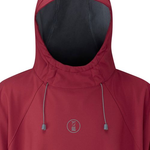 Fourth Element Storm Poncho burgundy ()
