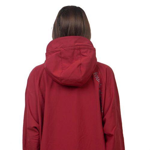 Fourth Element Storm Poncho burgundy ()