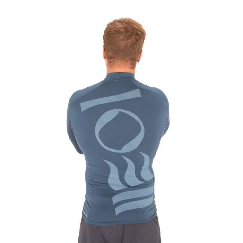 Fourth Element Men's Long Sleeve Hydro-T Ocean Blue/Deep Blue ()