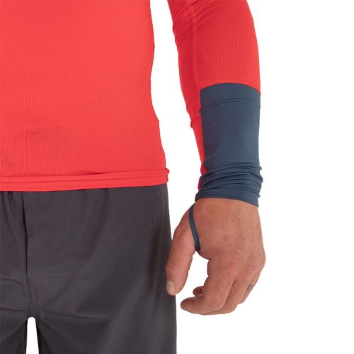 Fourth Element Men's Long Sleeve Hydro-T Lava/Deep blue ()