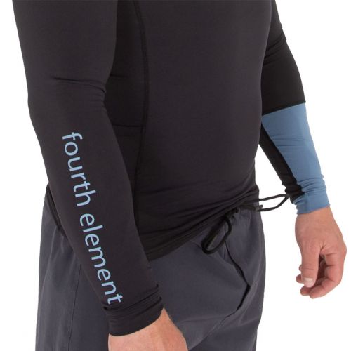 Fourth Element Men's Long Sleeve Hydro-T Black/Ocean blue ()