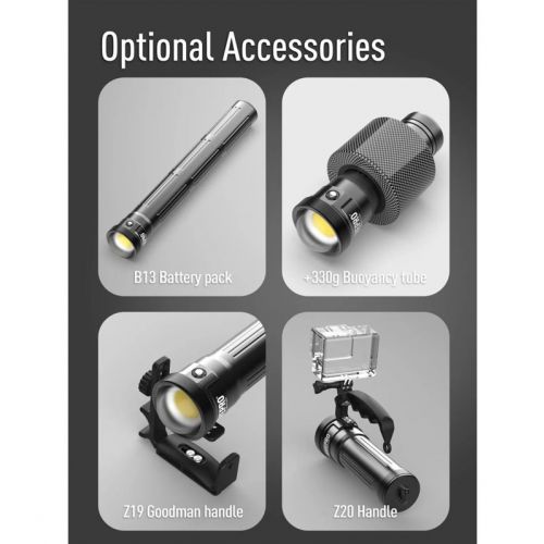 Divepro G18 Plus V2 Light 18000 lumens ()