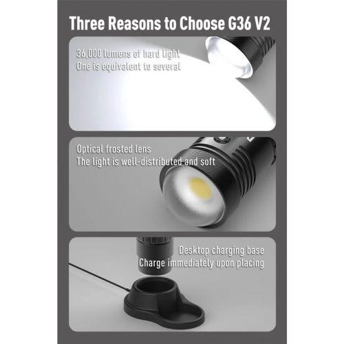 Divepro G36-V2 Light 36000 lumens ()