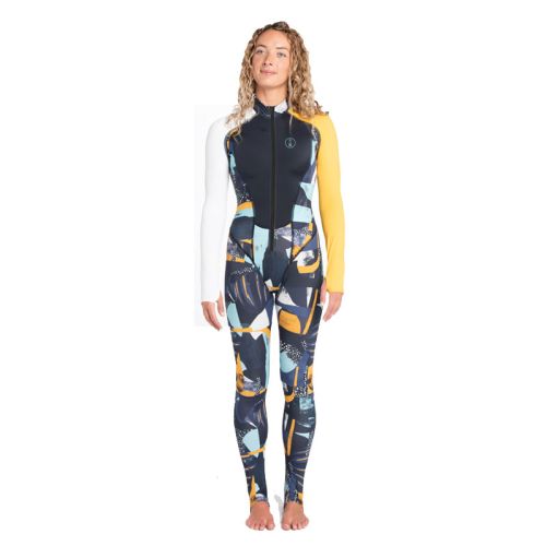 Fourth Element Women's Fin Hydrosuit Midnight Pattern ()