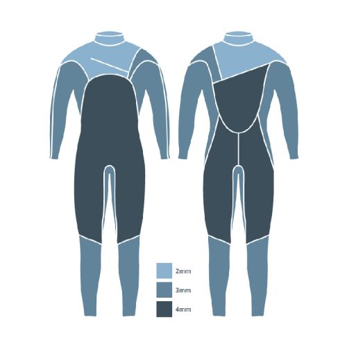 Fourth Element Men's Surface Suit 4/3mm ()