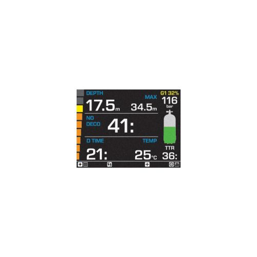 Mares Genius Diving Computer + Led Tank Module Set ()