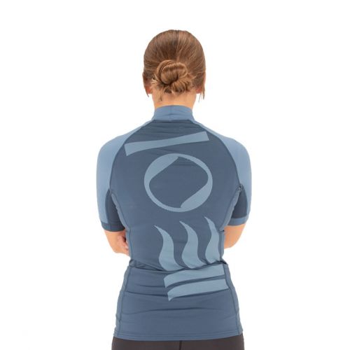 Fourth Element Women's Short Sleeve Hydro-T Ocean Blue/Deep Blue ()