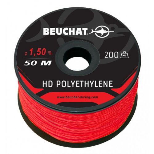 Beuchat Roll 50 m Nylon Red 1,5 mm ()