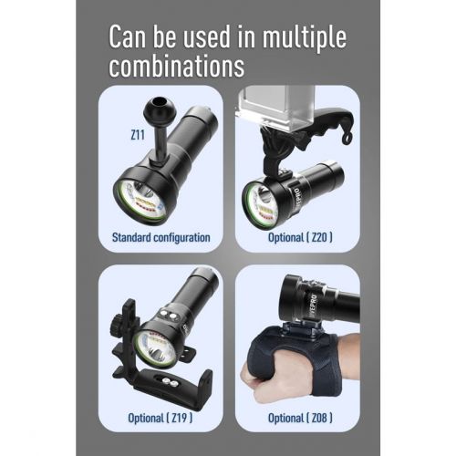 Divepro M35-V3 photo/video light 3500 lumens ()
