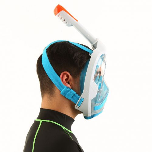 Seac Magica L/XL Full Face Snorkel Mask - panoramic view ()