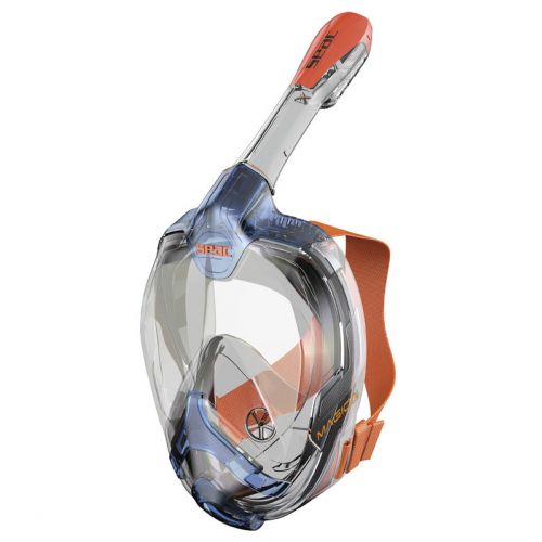 Seac Magica L/XL Full Face Snorkel Mask - panoramic view ()