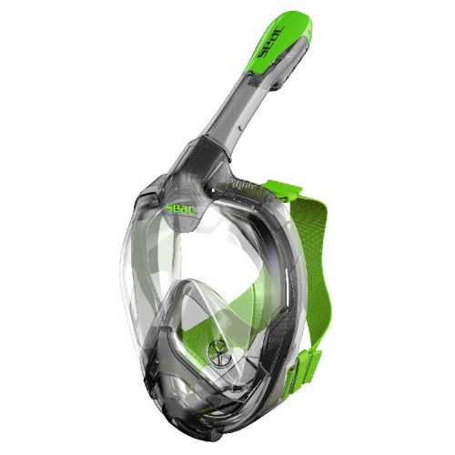 Seac Magica L/XL Full Face Snorkel Mask - panoramic view ()