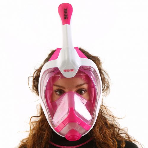 Seac Magica S/M Full Face Snorkel Mask - panoramic view ()