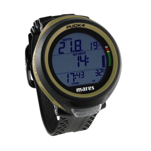 Dive Computer Mares Puck 4 – Bluetooth, Multigas, Nitrox ()