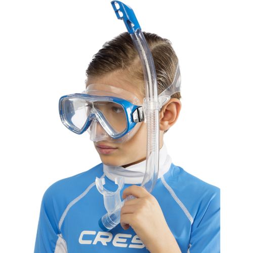 Cressi Ondina VIP Junior + Cressi Top – Kids Snorkeling Set (Mask + Snorkel) ()
