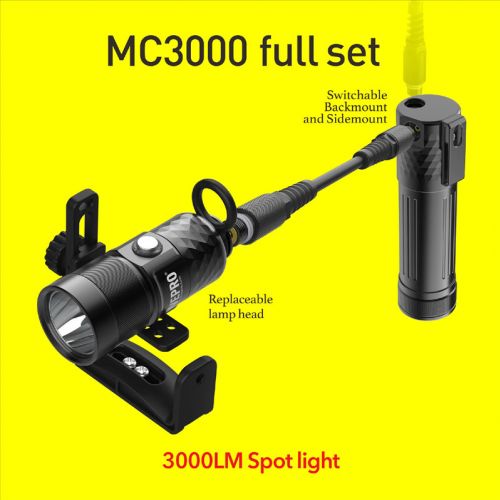 Divepro MC3000 Modular Canister Light ()