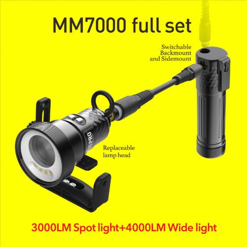 Divepro MM7000 Modular Canister Light ()