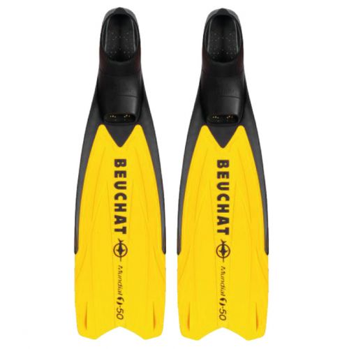 Beuchat Mundial One 50 Soft Flex – Freediving, Snorkeling and Spearfishing Fins ()