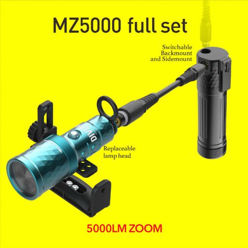 Divepro MZ5000 Modular Canister Light  ()
