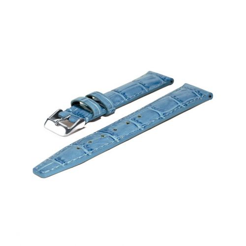 Chris Benz leather strap One Medium 200M Light blue ()