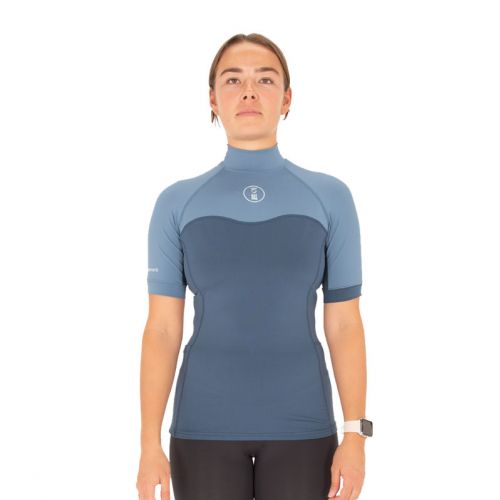 Fourth Element Women's Short Sleeve Hydro-T Ocean Blue/Deep Blue ()