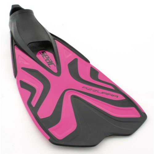Seac Azzurra Full Foot Fins Lightweight Snorkeling ()