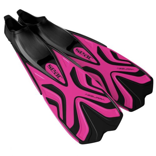 Seac Azzurra Full Foot Fins Lightweight Snorkeling ()