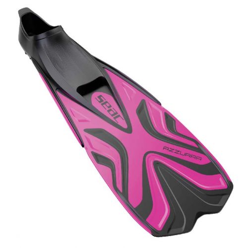 Seac Azzurra Full Foot Fins Lightweight Snorkeling ()
