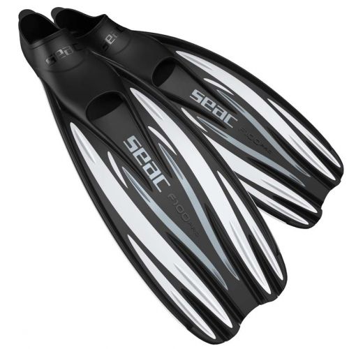 Seac F-100 Pro – high-performance full-foot fins for diving and snorkeling ()