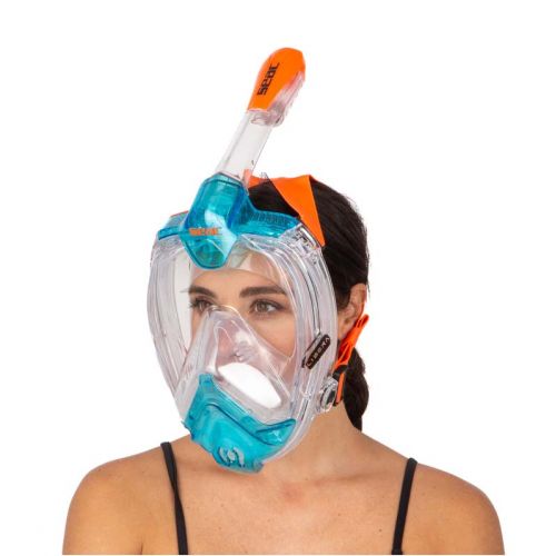 Seac Libera Full Face Snorkel Mask L/XL - snorkel, panoramic ()