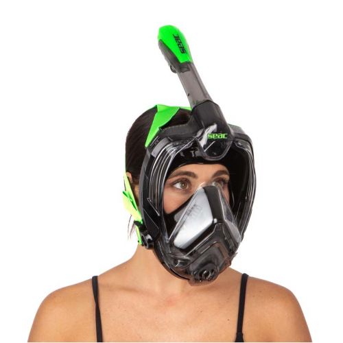 Seac Libera Full Face Snorkel Mask L/XL - snorkel, panoramic ()