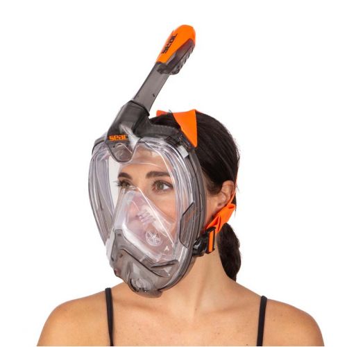 Seac Libera Full Face Snorkel Mask L/XL - snorkel, panoramic ()