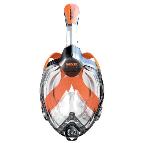 Seac Libera XS/S Full Face Snorkel Mask - Kids 8+ Snorkel ()