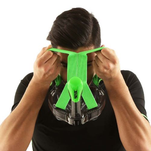 Seac Magica L/XL Full Face Snorkel Mask - panoramic view ()