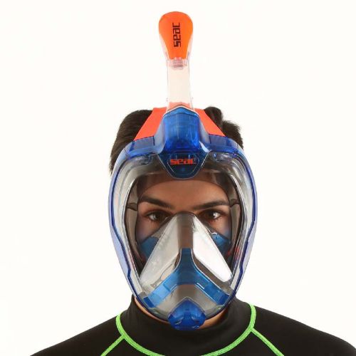 Seac Magica L/XL Full Face Snorkel Mask - panoramic view ()