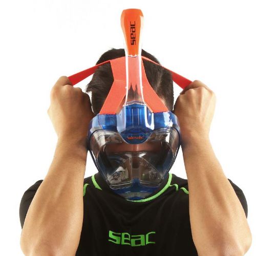 Seac Magica S/M Full Face Snorkel Mask - panoramic view ()