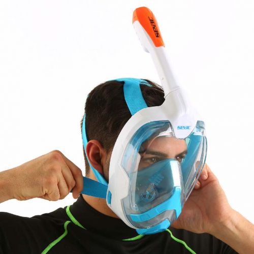 Seac Magica S/M Full Face Snorkel Mask - panoramic view ()