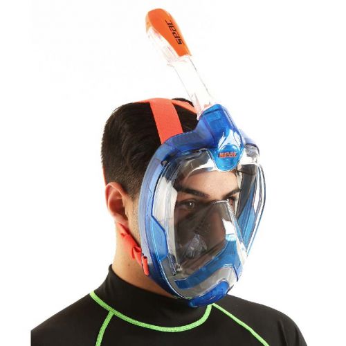 Seac Magica S/M Full Face Snorkel Mask - panoramic view ()
