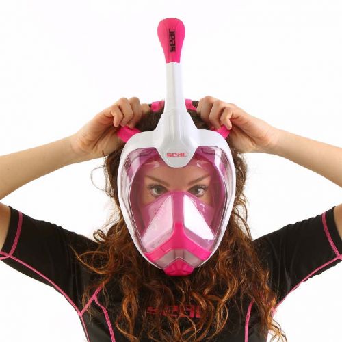 Seac Magica S/M Full Face Snorkel Mask - panoramic view ()