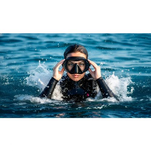 Seac Pura AT – Anti-Fog Non-Fogging Diving Mask with Plasma Technology ()