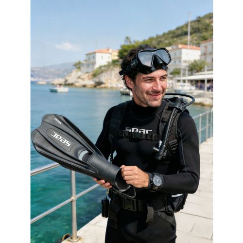 Seac Pura AT – Anti-Fog Non-Fogging Diving Mask with Plasma Technology ()