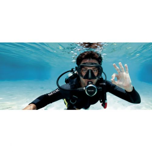 Seac Pura AT – Anti-Fog Non-Fogging Diving Mask with Plasma Technology ()