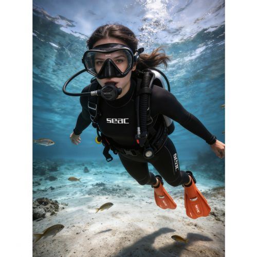 Seac Pura AT – Anti-Fog Non-Fogging Diving Mask with Plasma Technology ()