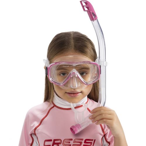 Cressi Ondina VIP Junior + Cressi Top – Kids Snorkeling Set (Mask + Snorkel) ()