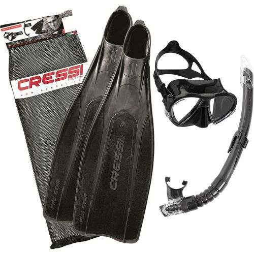 Cressi Pro Star Set - Matrix Mask and Gamma Snorkel ()